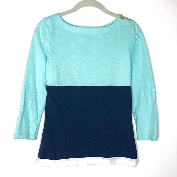 SOLD - C Wonder Colorblock Top - Picture 2 of 5